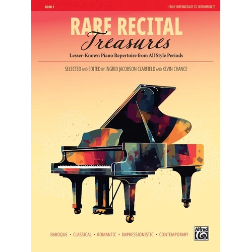 Rare Recital Treasures Book 1 for Piano Solo
