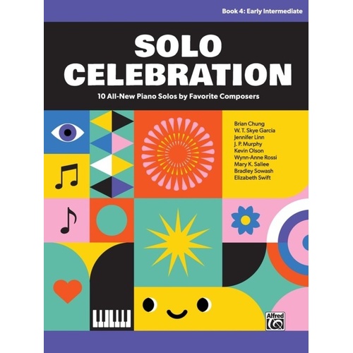 Solo Celebration Book 4 for Early Intermediate Piano
