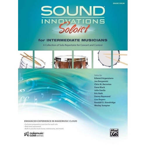 Sound Innovations Soloist Intermediate Snare Drum BK/OLM