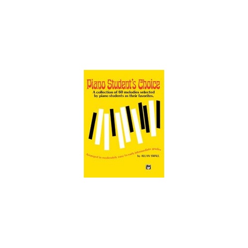 Piano Student's Choice Arranged by Allan Small, 60 Melodies, Alfred Music, 112 Pages