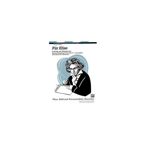 Fur Elise Late Intermediate Piano Arrangement for 2 Pianos 4 Hands