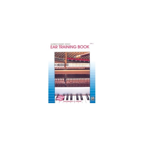 Alfred's Basic Adult Piano Course Ear Training Book 1