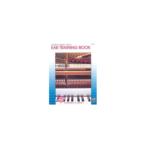 Alfred's Basic Adult Piano Course Ear Training Book 1