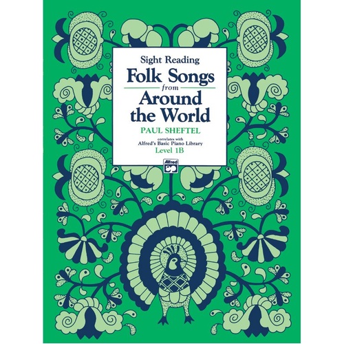 Alfred's Basic Piano Library Folk Songs Around the World Level 1B