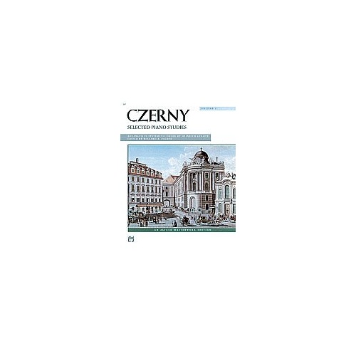 Czerny Selected Piano Studies Vol 1 - Alfred Masterwork Edition