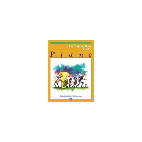 Alfred's Basic Piano Library Ear Training Book Level 3