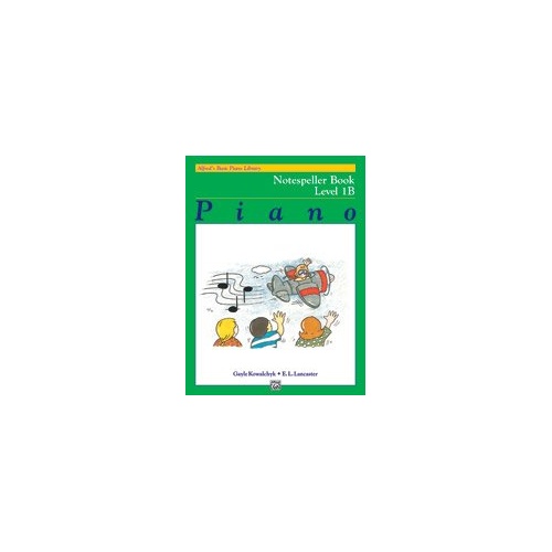 Alfred's Basic Piano Library Notespeller Book Level 1B