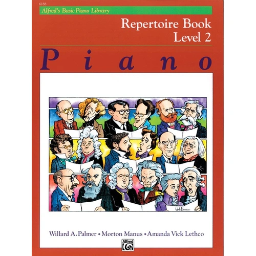 Alfred's Basic Piano Library Repertoire Book Level 2