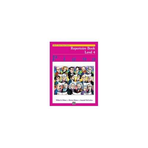 Alfred's Basic Piano Library Repertoire Book Level 4