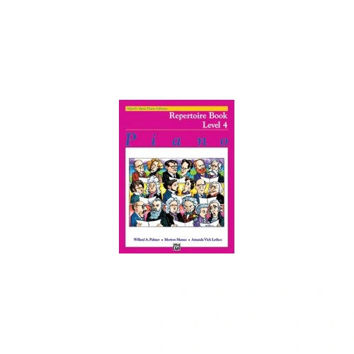 Alfred's Basic Piano Library Repertoire Book Level 4