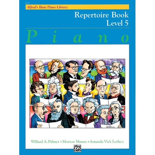 Alfred's Basic Piano Library Repertoire Book Level 5