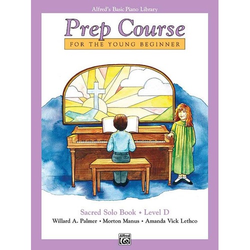 Alfred's Basic Piano Prep Course Sacred Solo Book Level D
