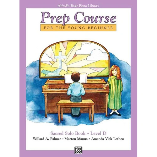 Alfred's Basic Piano Prep Course Sacred Solo Book Level D