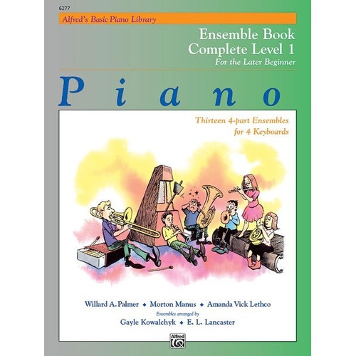 Alfred's Basic Piano Library Ensemble Book Complete Level 1