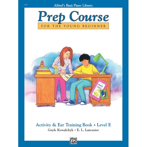 Alfred's Basic Piano Prep Course Activity & Ear Training Level E