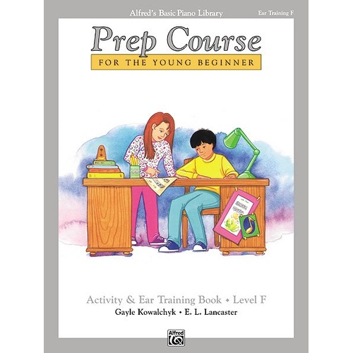 Alfred's Basic Piano Prep Course Activity & Ear Training Level F