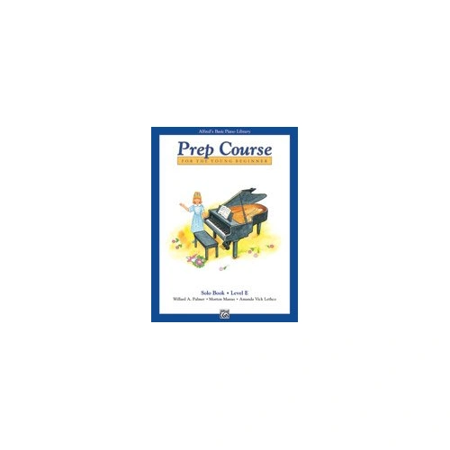 Alfred's Basic Piano Prep Course Solo Book Level E