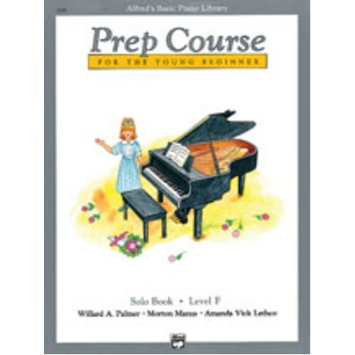 Alfred's Basic Piano Prep Course Solo Book Level F
