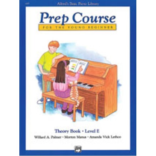 Alfred's Basic Piano Prep Course Theory Level E (Softcover Book)