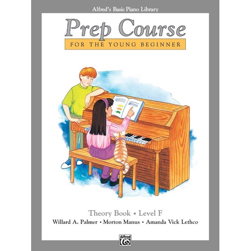 Alfred's Basic Piano Prep Course Theory Book Level F