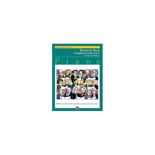 Alfred's Basic Piano Library Repertoire Book Complete Level 2 & 3