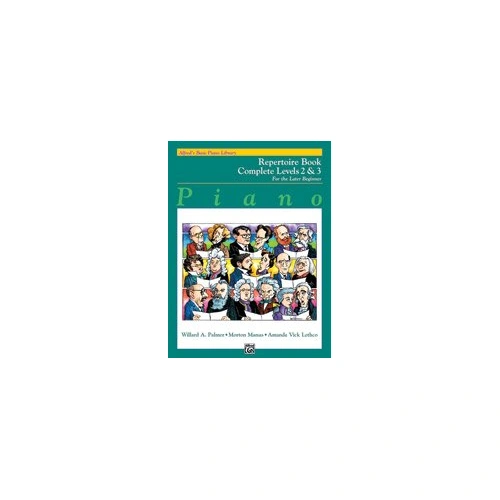 Alfred's Basic Piano Library Repertoire Book Complete Level 2 & 3