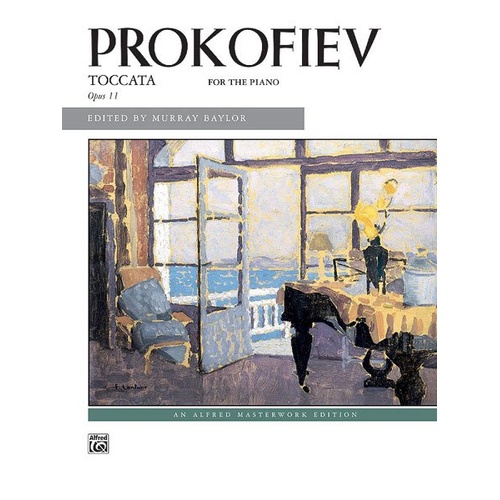 Prokofieff - Toccata Op. 11 for Piano, Alfred Masterwork Edition, 16 Pages