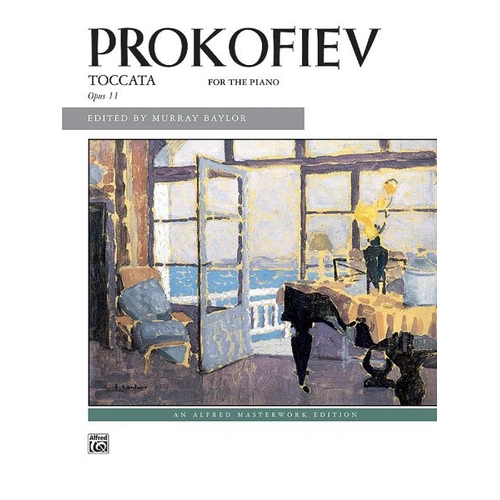 Prokofiev - Toccata Op. 11 for Piano, Alfred Masterwork Edition, 16 Pages