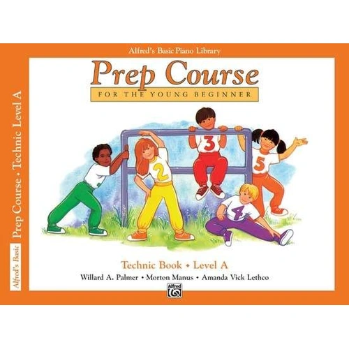 Alfred's Basic Piano Prep Course Technic Book Level A