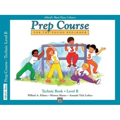 Alfred's Basic Piano Prep Course Technic Book Level B