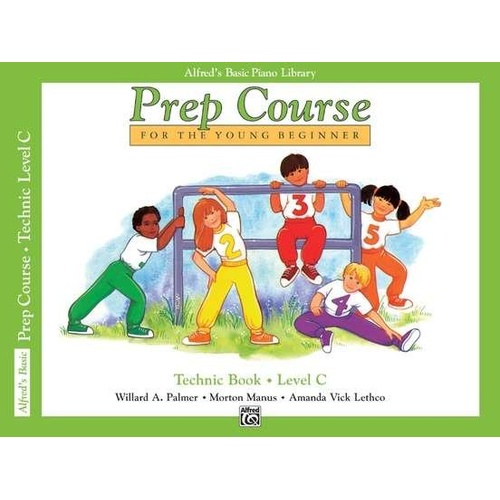 Alfred's Basic Piano Prep Course Technic Book Level C
