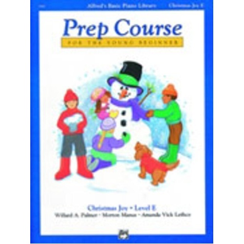 Alfred's Basic Piano Prep Course Christmas Joy! Level E
