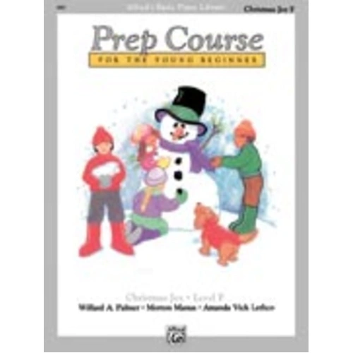 Alfred's Basic Piano Prep Course Christmas Joy! Level F