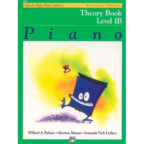 Alfred's Basic Piano Library Theory Book Level 1B Universal Edition