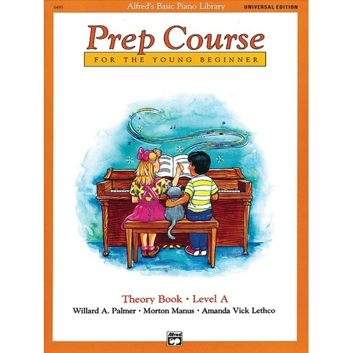 Alfred's Basic Piano Prep Course Theory Book Level A