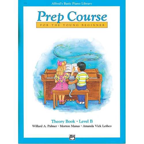 Alfred's Basic Piano Prep Course Theory Level B (Softcover Book)