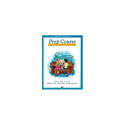 Alfred's Basic Piano Prep Course Theory Book Level B