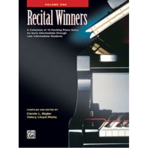 Recital Winners Volume 1 Piano Sheet Music