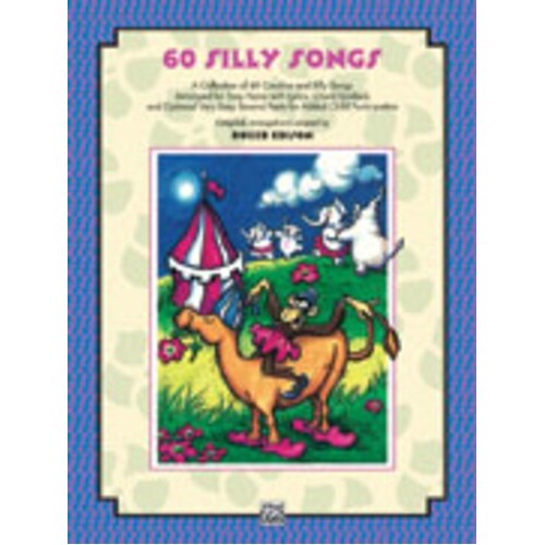 Silly Songs 60 Piano Voc Chords Arr Edison Book