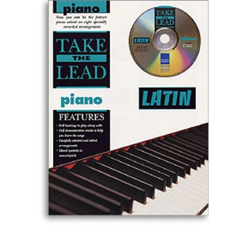Take The Lead Latin Piano Book/CD Book
