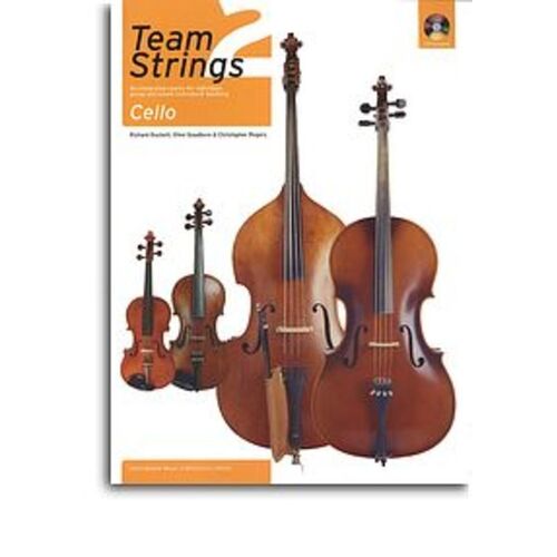 Team Strings 2 Cello Book/CD Book