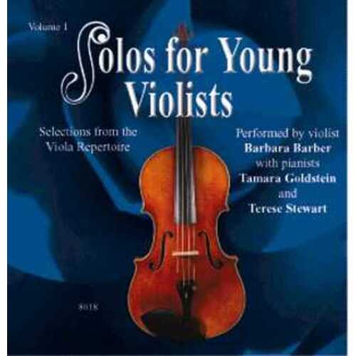 Solos For Young Violists Volume 1 Cd