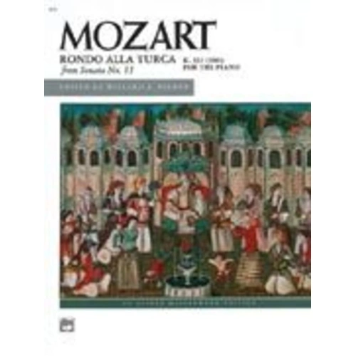 Mozart - Rondo Alla Turca for Piano, Sonata No. 11 K 331/300i, Alfred Masterwork Edition, 8 Pages