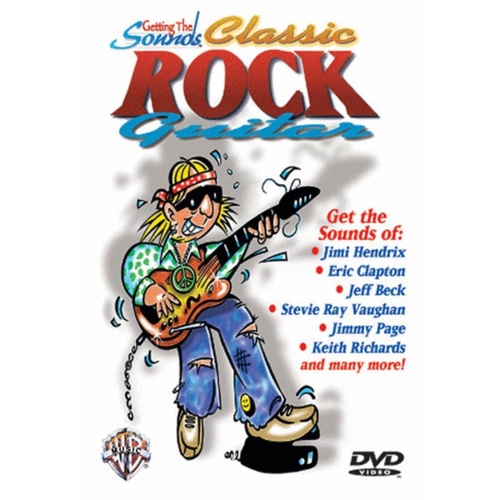 Getting The Sounds Classic Rock Guitar DVD Book
