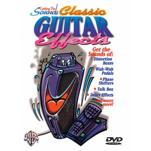 Getting The Sounds Classic Guitar Effects DVD Book