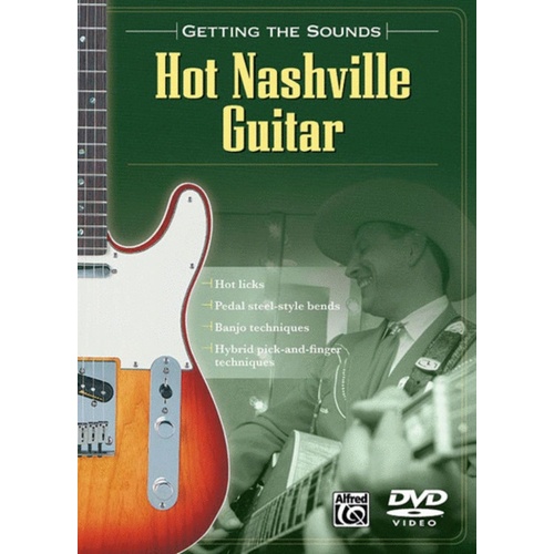 Getting The Sounds Hot Nashville Guitar DVD Book