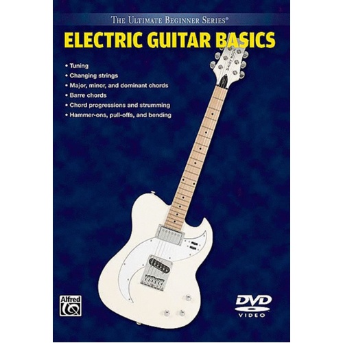 Ultimate Beginner Electric Guitar Basics DVD