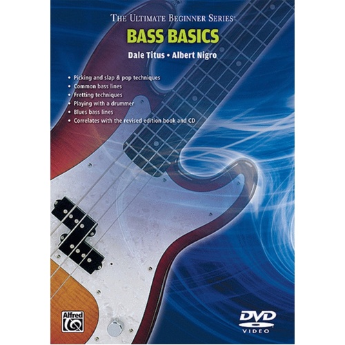 Ultimate Beginner Bass Guitar Basics DVD