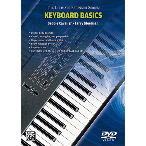 Ultimate Beginner Keyboard Basics DVD Book