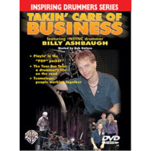 Takin Care Of Business Inspiring Drummer DVD Book